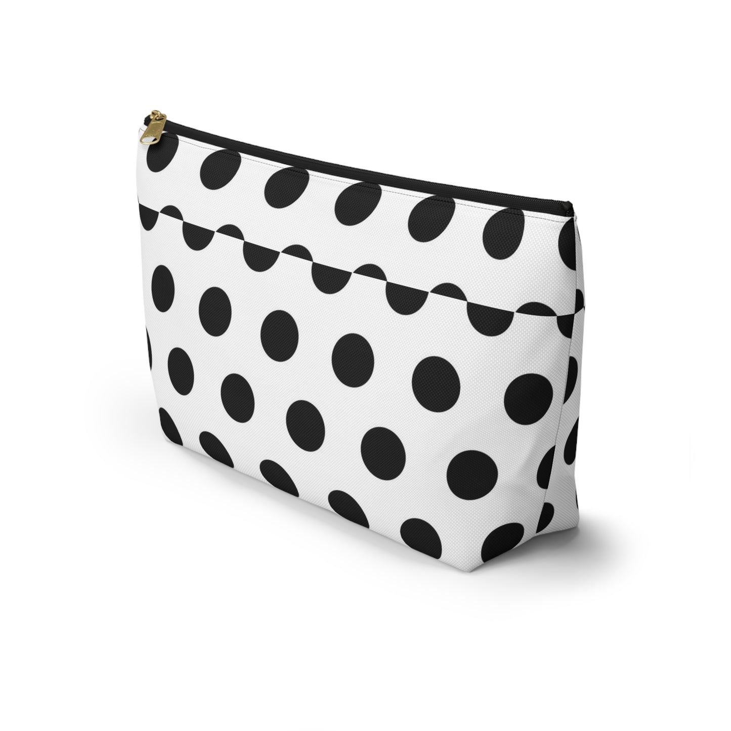 Chic Polka Dot Accessory Pouch, Stylish Makeup Bag, Travel Organizer, Gift for Her, Fun Dot Pattern, Cosmetic Case