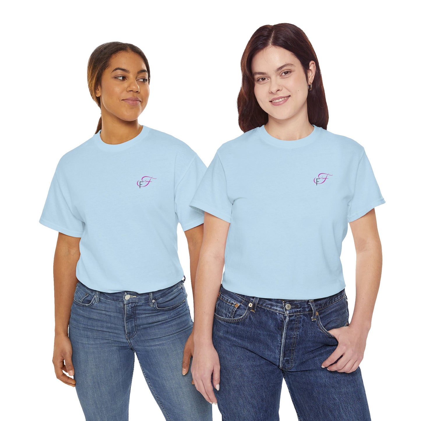 Funkin' Fabulous Tee — Pink Gown Illustration Women's Empowerment T‑Shirt