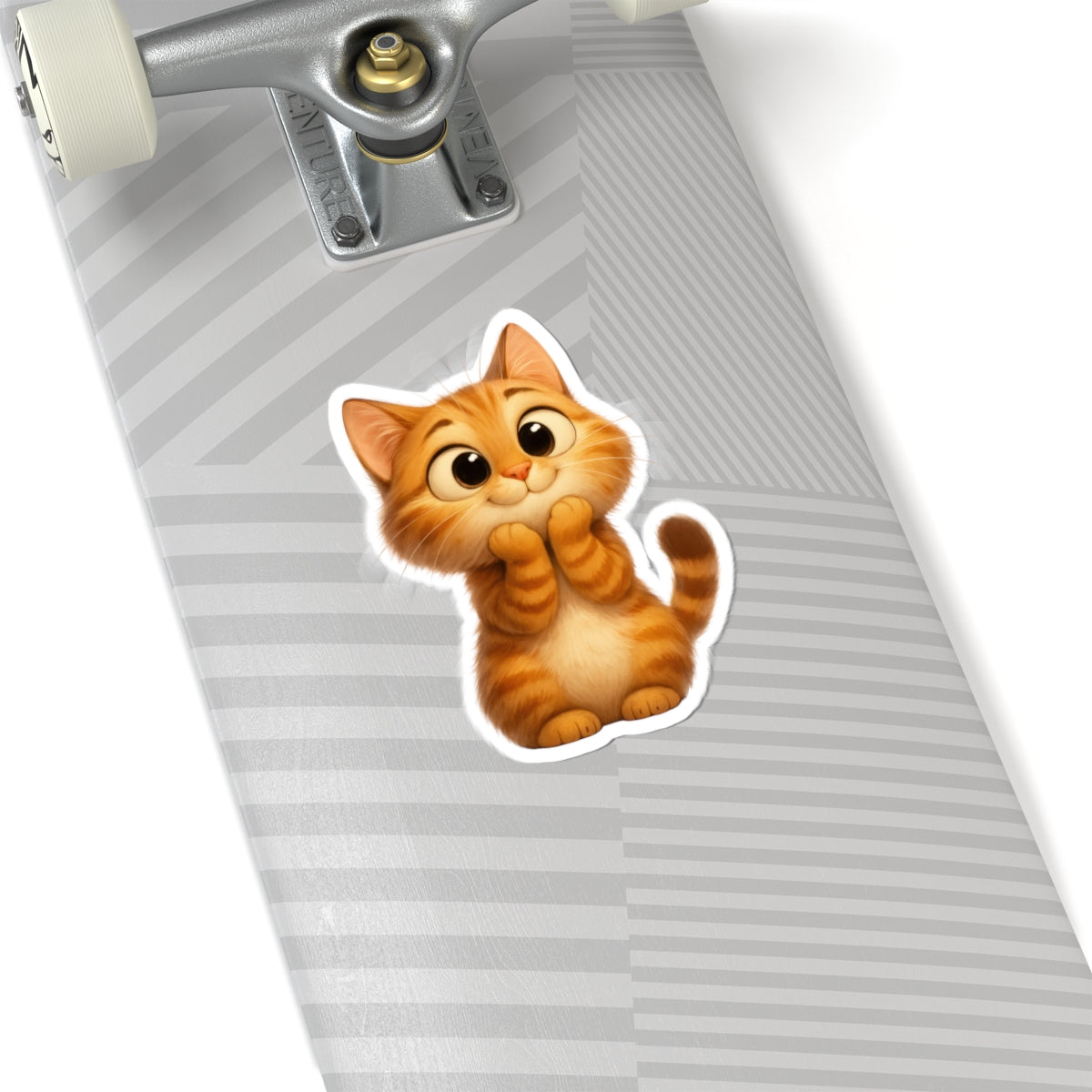 Adorable Cat Kiss-Cut Stickers - Perfect for Cat Lovers and Personalization