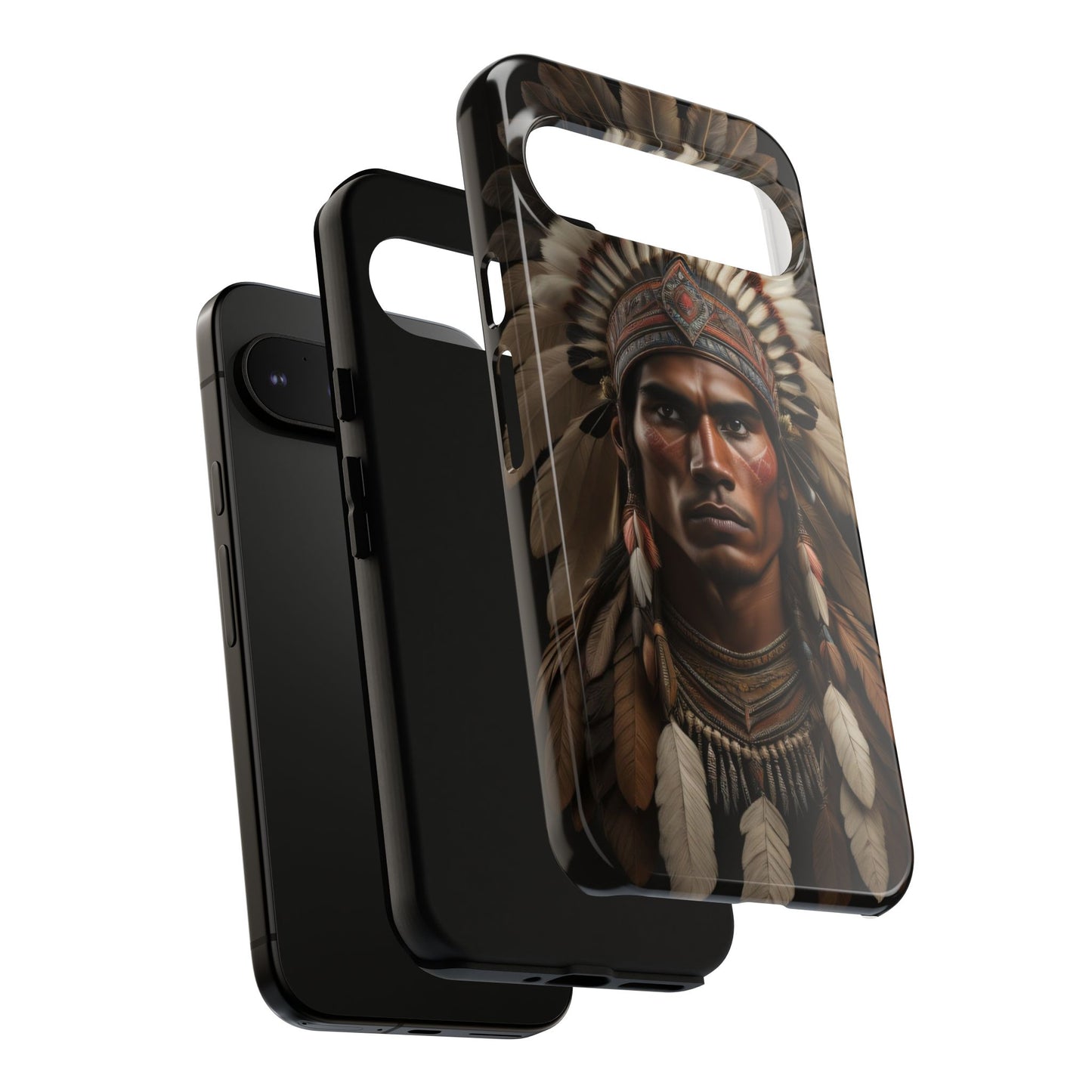 Native American Art Phone Case, Strong Culture Design, Unique Gift for Him or Her, Tough Cases, Customizable Protector, Tribal Style