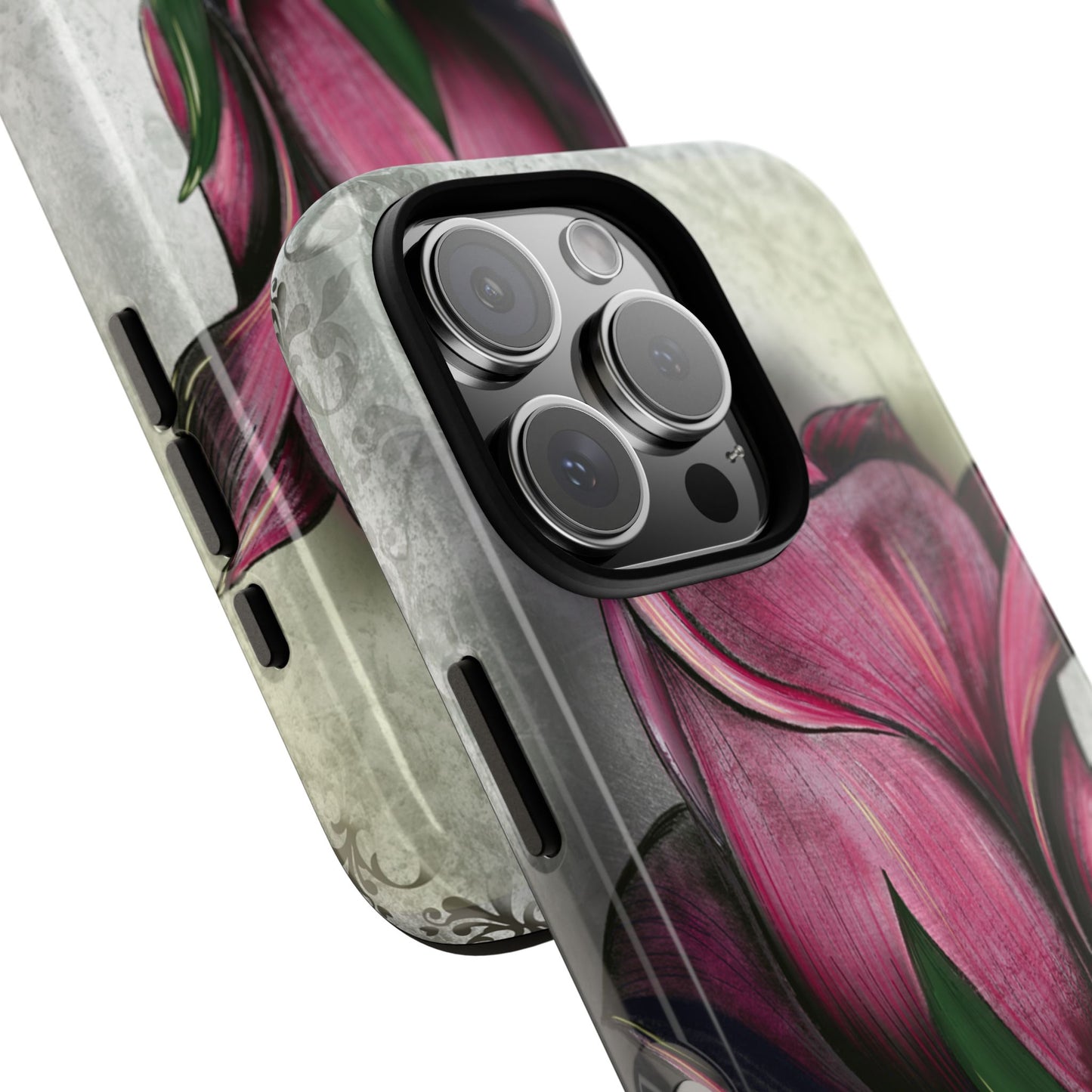 Rose Phone Case – Tough Cases, Floral Phone Cover, Gift for Her, Minimalist Design, Nature Lover's Accessory, Birthday Gift Idea