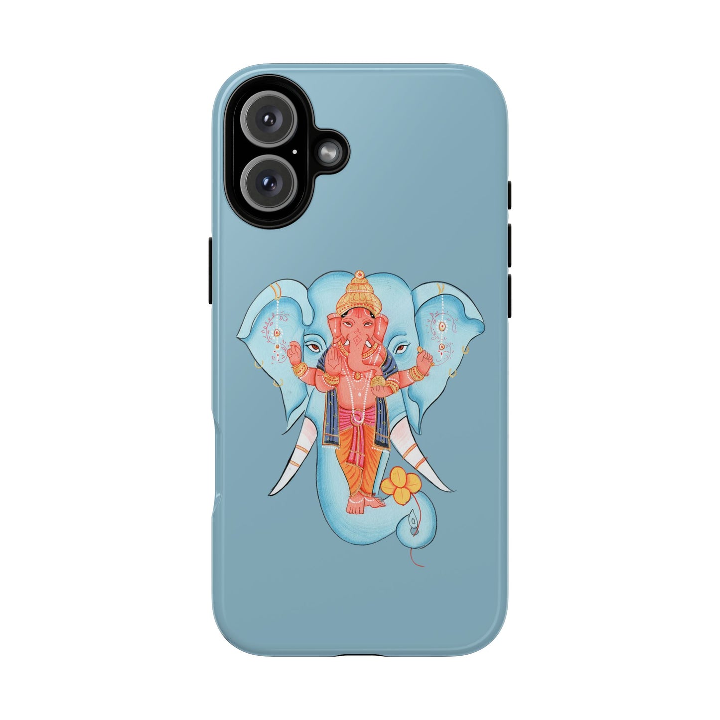 Tough Cases: Ganesh-Inspired Phone Case, Bohemian Phone Cover, Hindu Art Accessory, Festival Gift, Protective Phone Shell