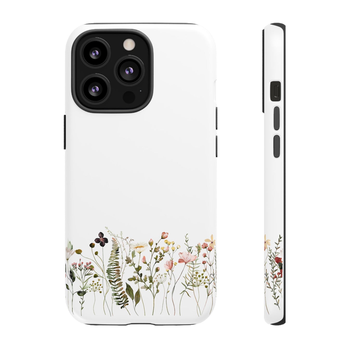 Floral Phone Case - Tough Cases for Nature Lovers, Stylish Floral Design, Phone Protection, Gifts for Her, Eco-Friendly Tech Accessories