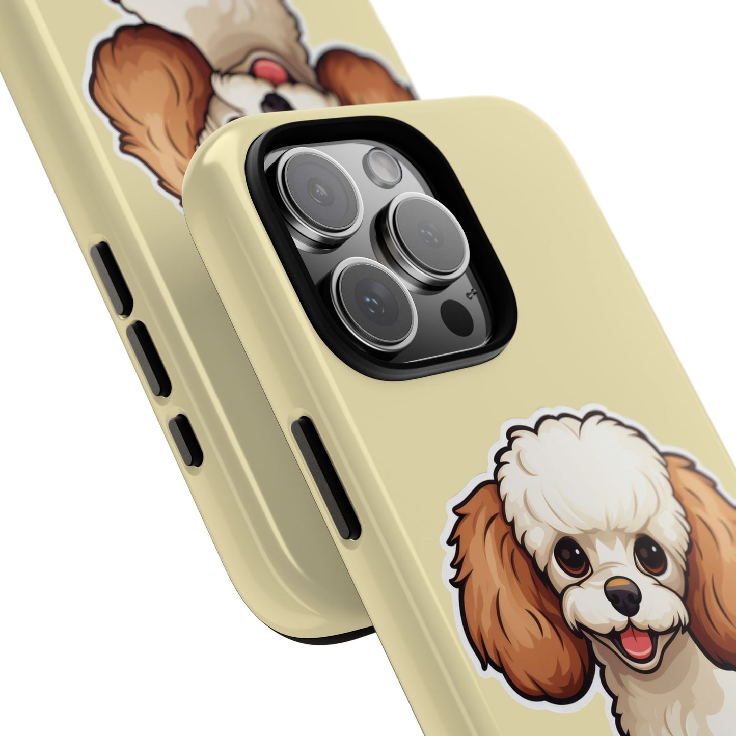 Cute Dog Phone Case, Pet Lover Gift, Custom Phone Cover, Cartoon Dog Case, Durable Phone Accessory