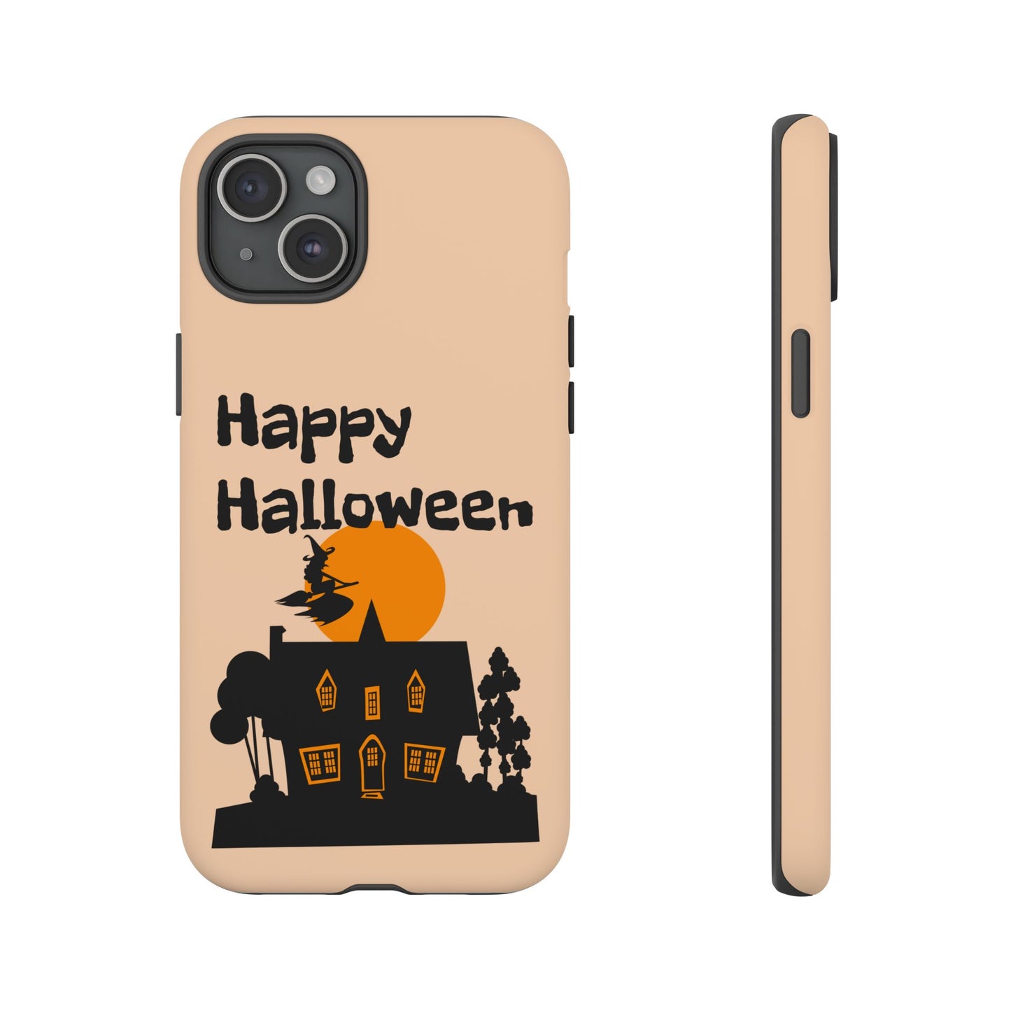 Halloween Phone Case, Spooky Mobile Cover, Tough Case for Phone, Witch Design, Fall Decor, Unique Gift for Halloween