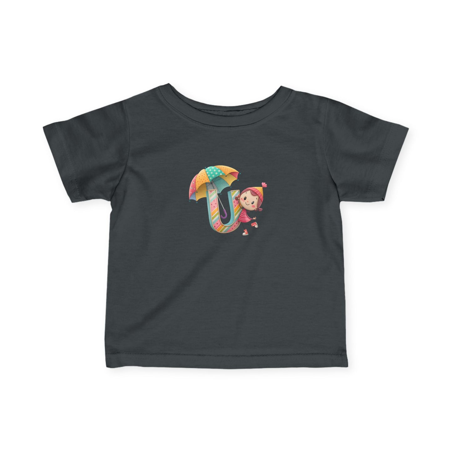Adorable Infant Fine Jersey Tee with Colorful Umbrella Design, Baby Tee, Toddler Shirt, Cute Kids Clothing, Playtime Outfit, Gift for [...]