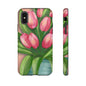 Floral Phone Case with Vibrant Tulips - Tough Cases for Garden Lovers, Spring Gifts, Nature Enthusiasts, Unique Gadget Accessories, [...]