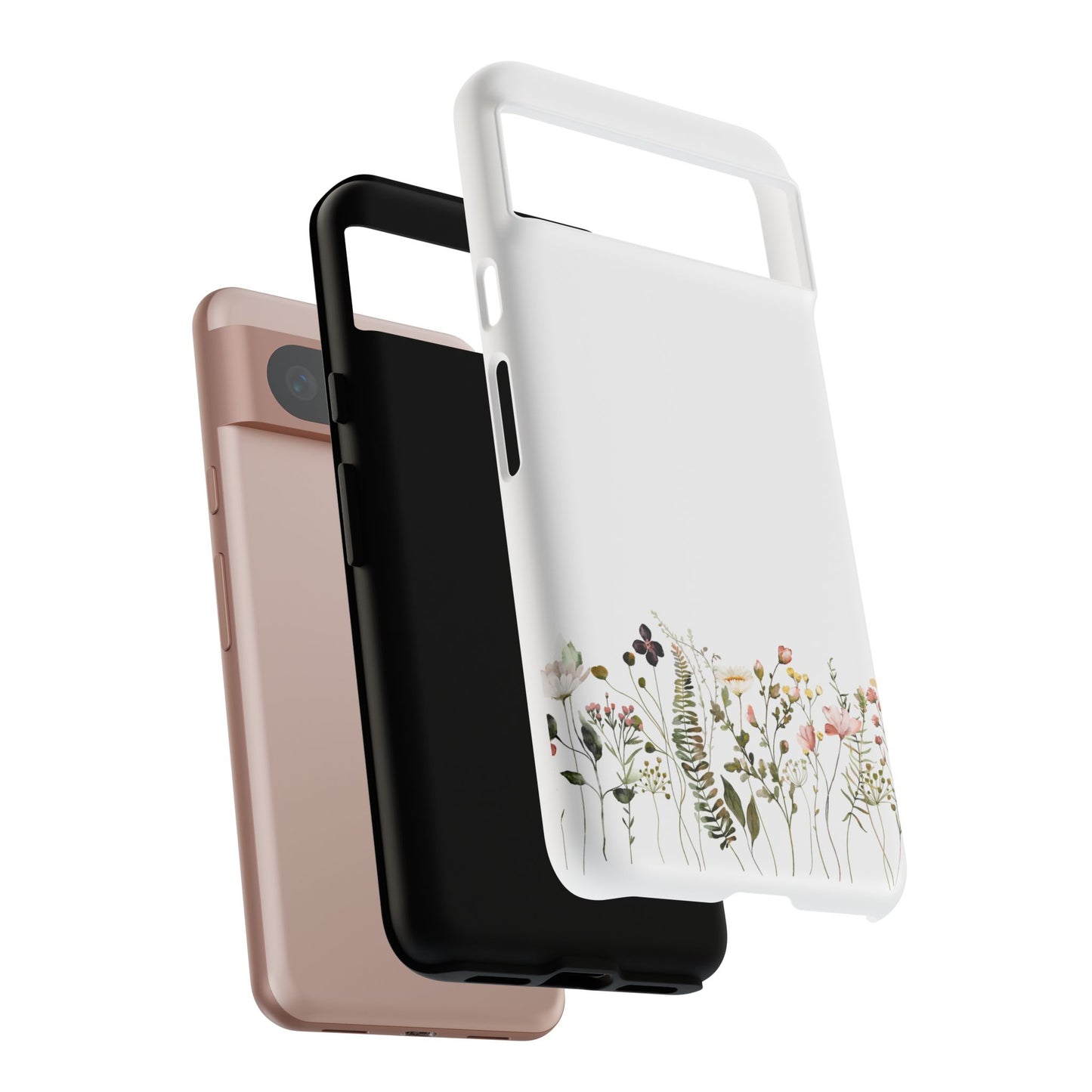 Floral Phone Case - Tough Cases for Nature Lovers, Stylish Floral Design, Phone Protection, Gifts for Her, Eco-Friendly Tech Accessories