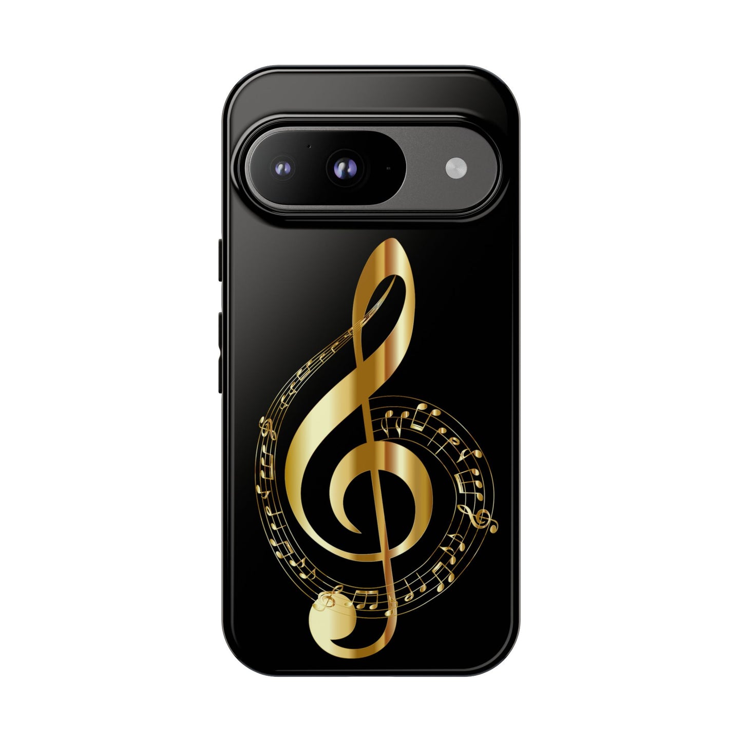 Tough Cases black gold musical Note