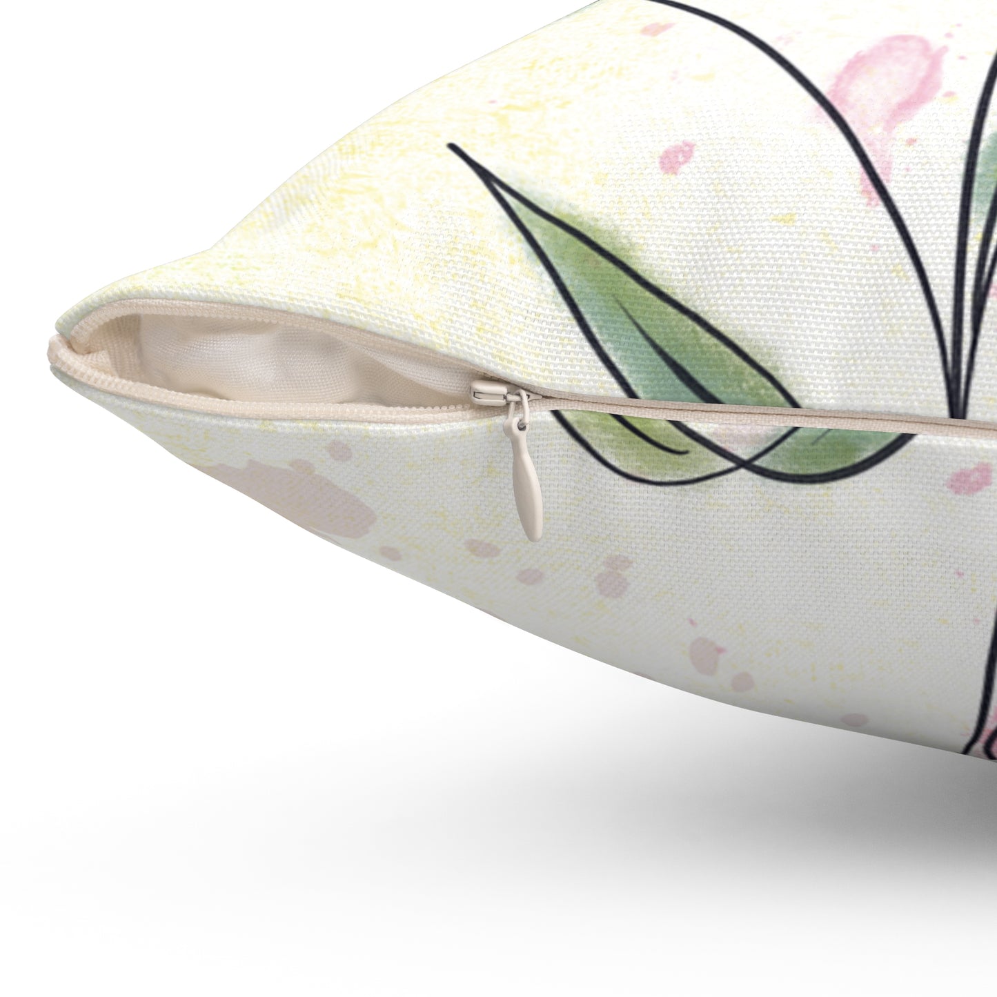 Spun Polyester Square Pillow