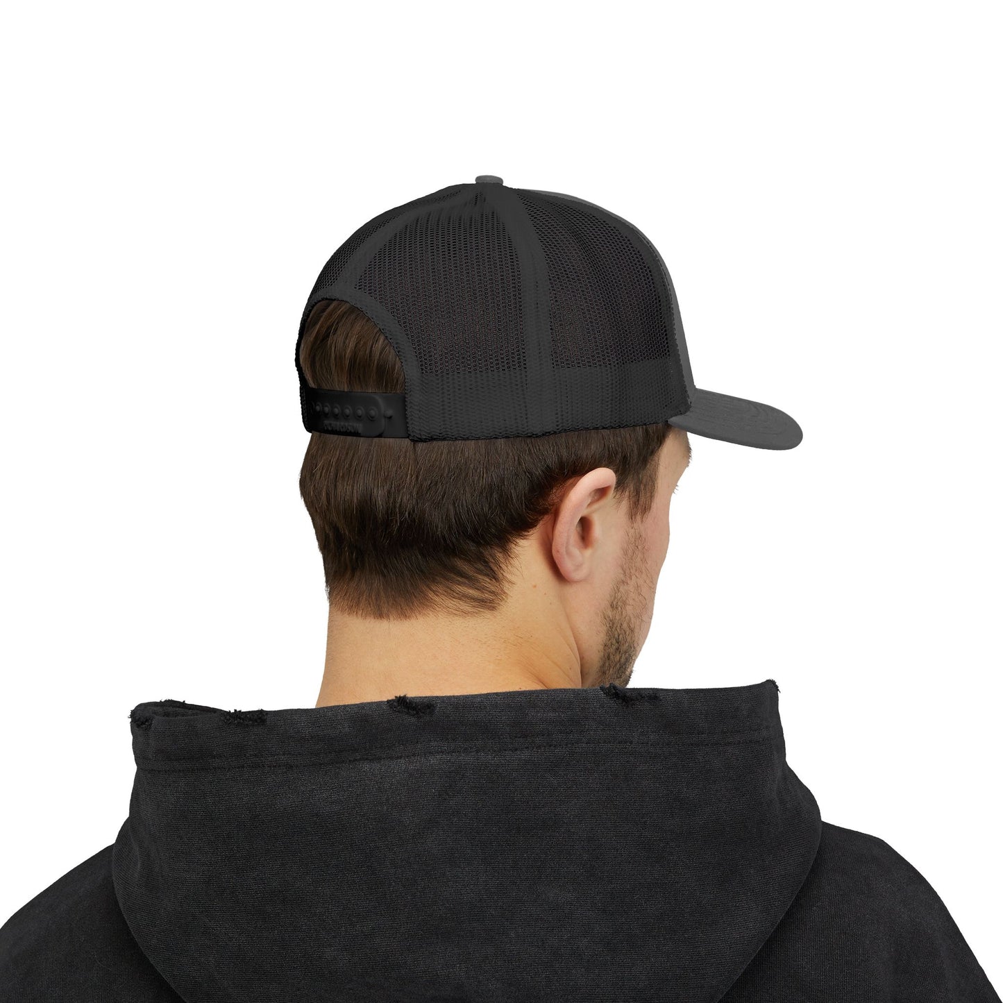 Dachshund Galaxy Trucker Cap – Embroidered Space Sausage Dog Snapback