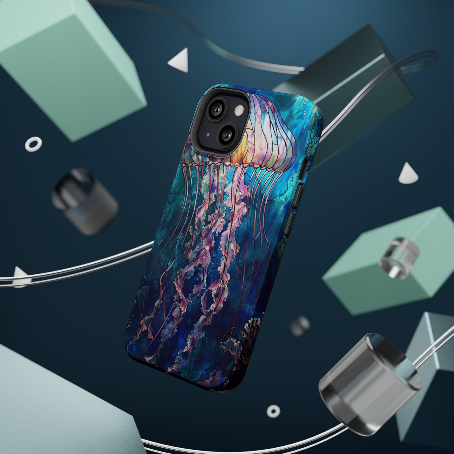 Jellyfish Ocean Magnetic Impact Phone Case