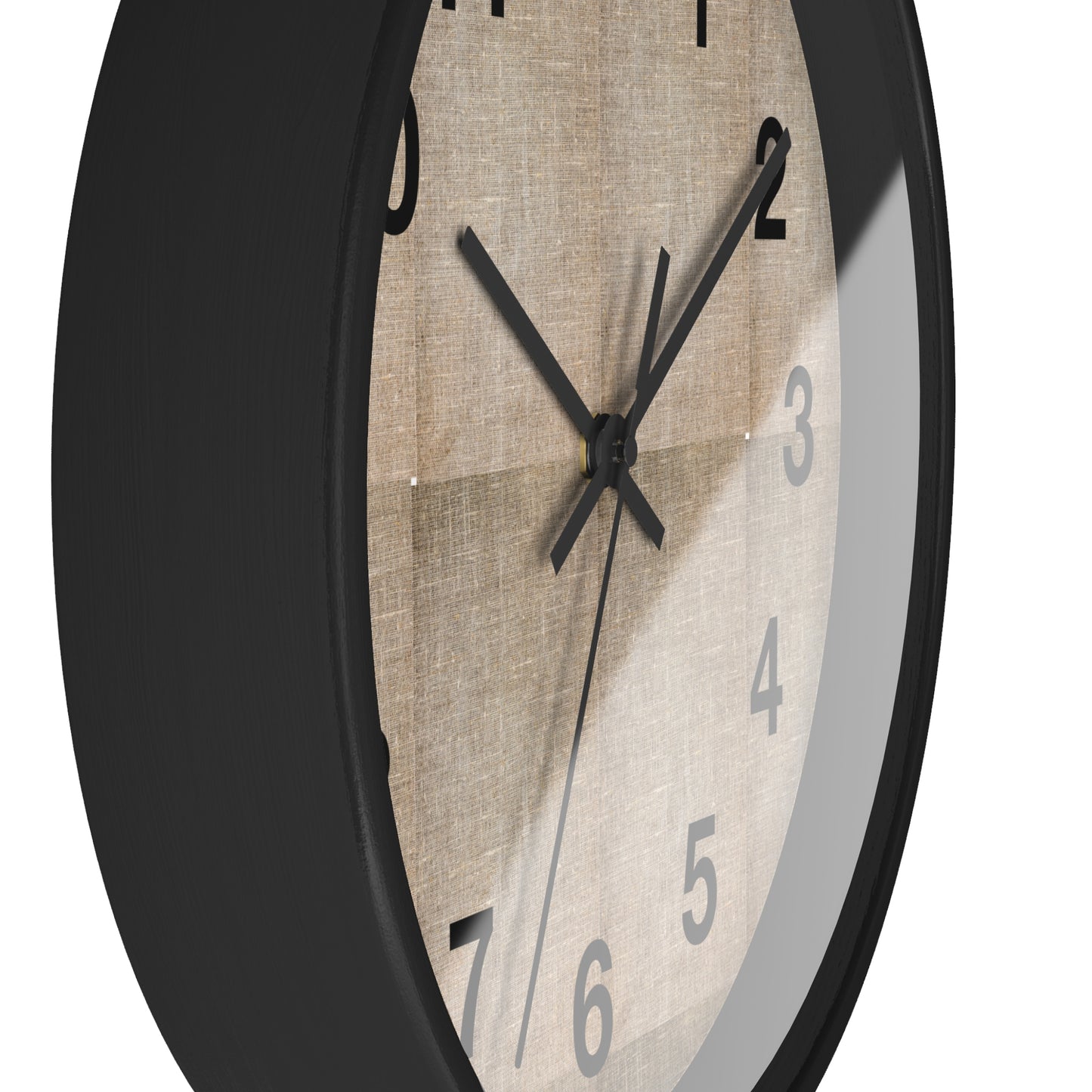 Minimalist Natural Wall Clock | Rustic Decor, Timeless Home Accent, Gift for Housewarming, Boho Vibe, Modern Design