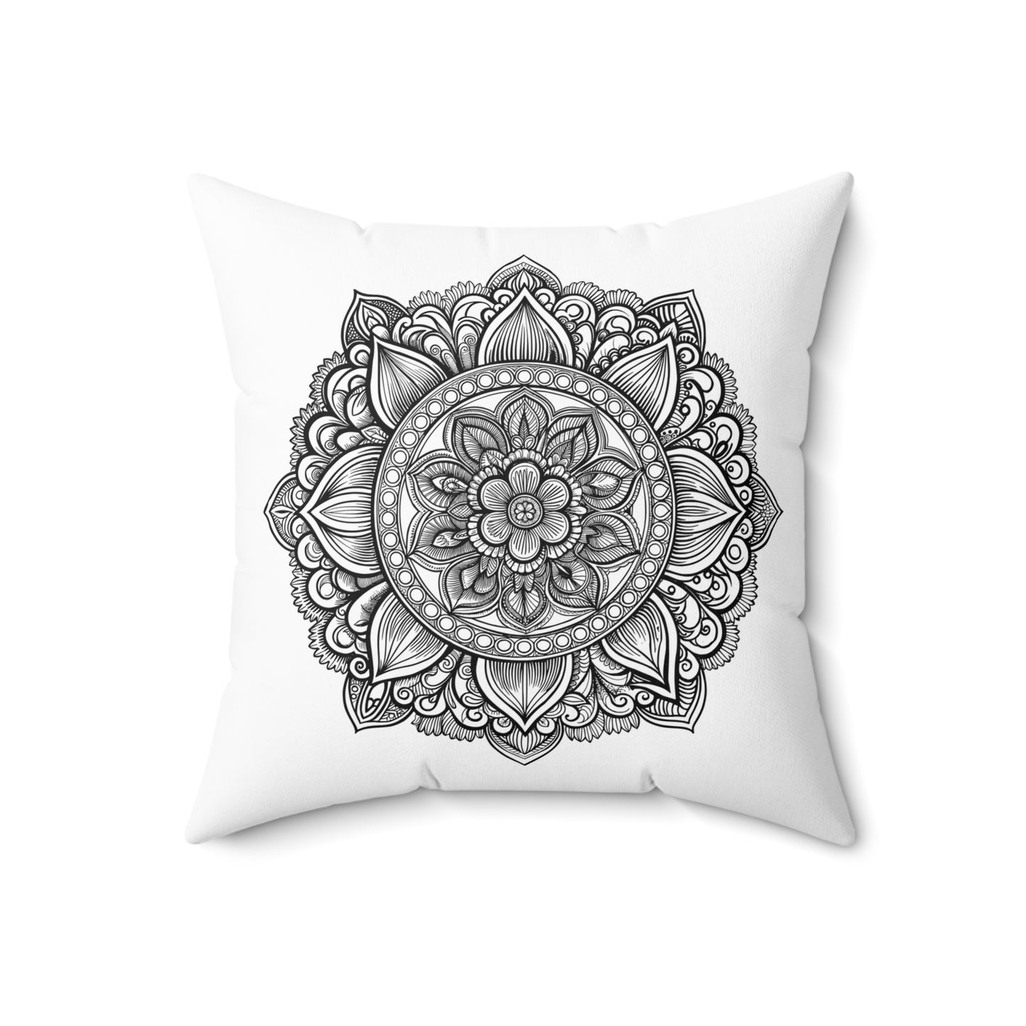Boho Mandala Pillow