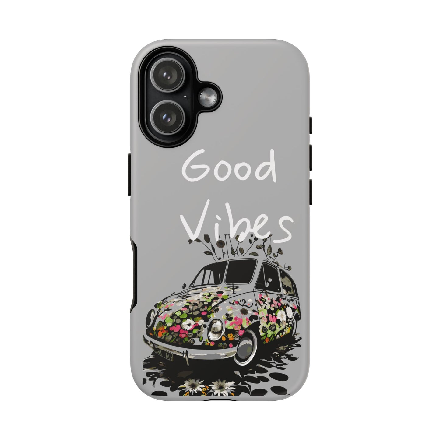 Floral Phone Case | Good Vibes, Phone Accessories, Gift for Her, Trendy Tech, Summer Vibes, Birthday Gift