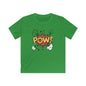 Kids Comic Style Tee - POW! Graphic, Fun T-Shirt, Superhero Apparel, Birthday Gift, Playful Kids Shirt