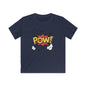 Kids Comic Style Tee - POW! Graphic, Fun T-Shirt, Superhero Apparel, Birthday Gift, Playful Kids Shirt