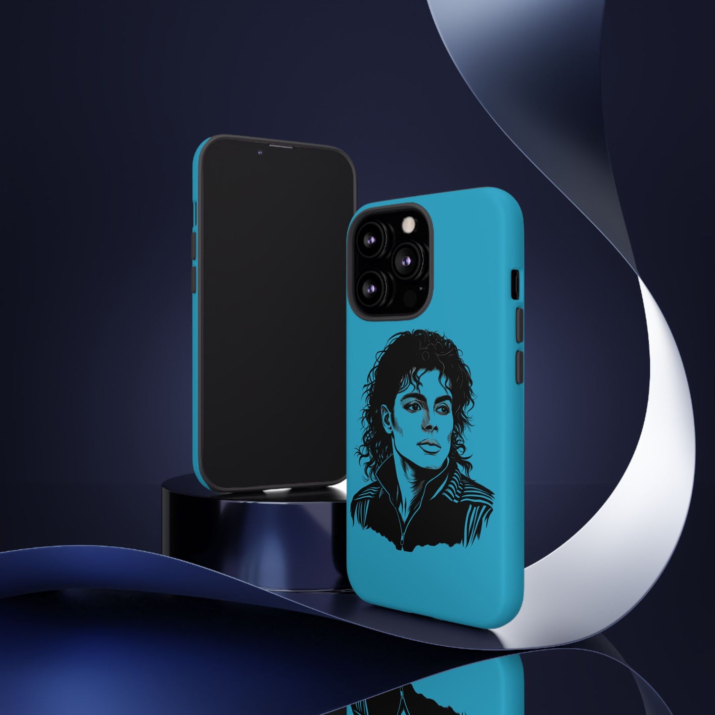 Michael Jackson Phone Case - Tough Cases, Pop Music Gifts, Retro Art, Unique Phone Accessories, Vintage Design