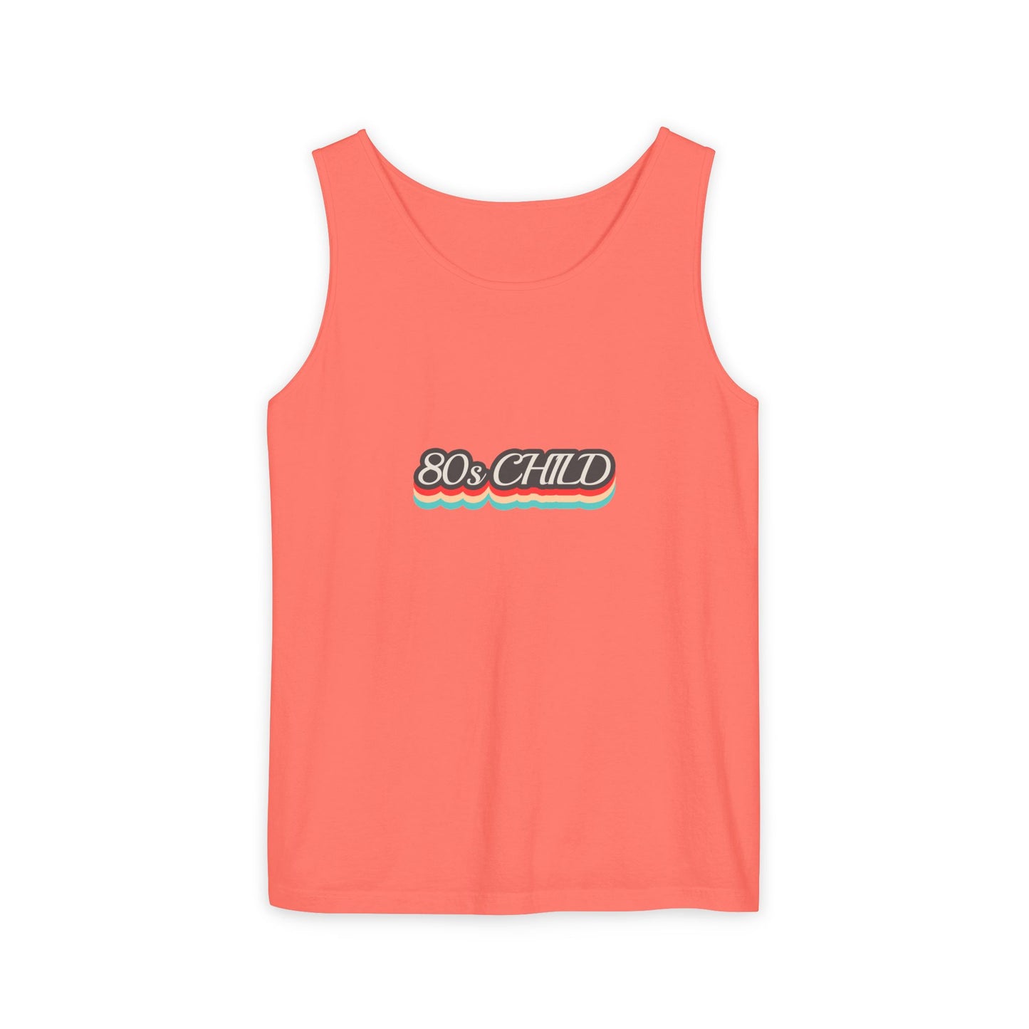 80s Child Unisex Tank Top | Retro Summer Wear, Vintage Style Shirt, Gift for 80s Lovers, Bohemian Fashion, Nostalgic Apparel