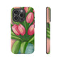 Floral Phone Case with Vibrant Tulips - Tough Cases for Garden Lovers, Spring Gifts, Nature Enthusiasts, Unique Gadget Accessories, [...]