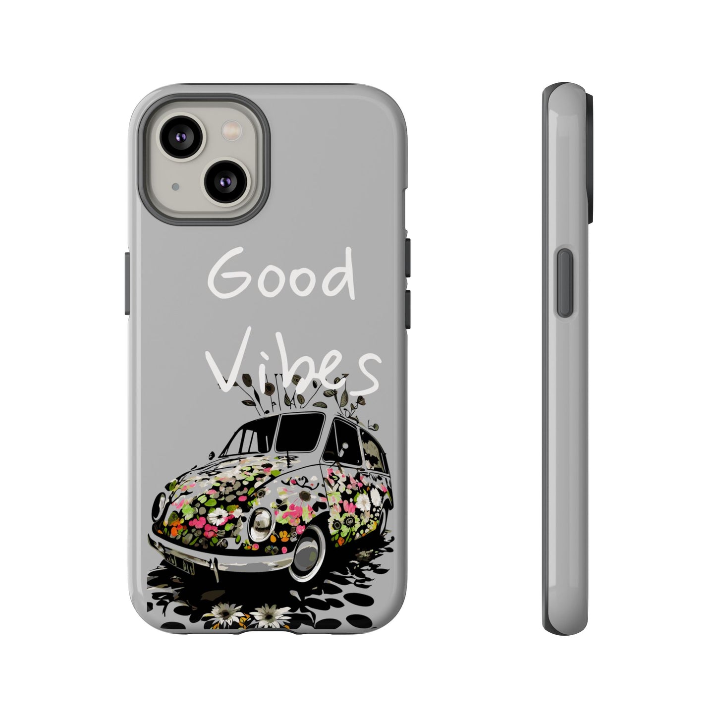 Floral Phone Case | Good Vibes, Phone Accessories, Gift for Her, Trendy Tech, Summer Vibes, Birthday Gift