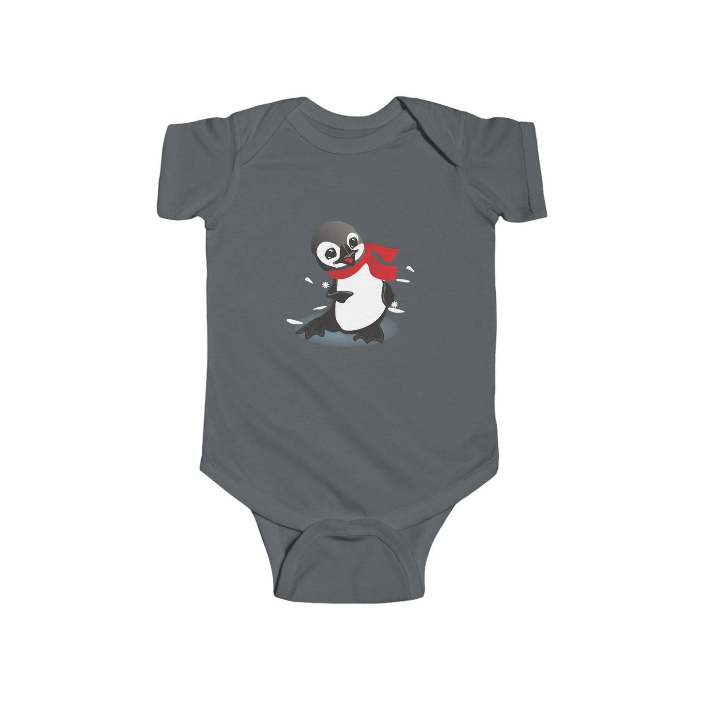 Adorable Penguin Bodysuit for Infants, Cute Baby Clothes, Winter Baby Outfit, Holiday Gift, Baby Shower Present, Infant Apparel