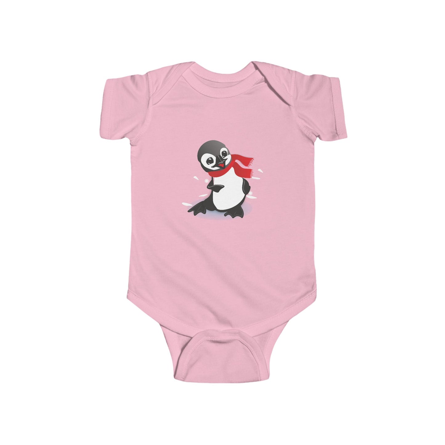 Adorable Penguin Bodysuit for Infants, Cute Baby Clothes, Winter Baby Outfit, Holiday Gift, Baby Shower Present, Infant Apparel