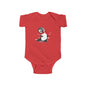 Adorable Penguin Bodysuit for Infants, Cute Baby Clothes, Winter Baby Outfit, Holiday Gift, Baby Shower Present, Infant Apparel