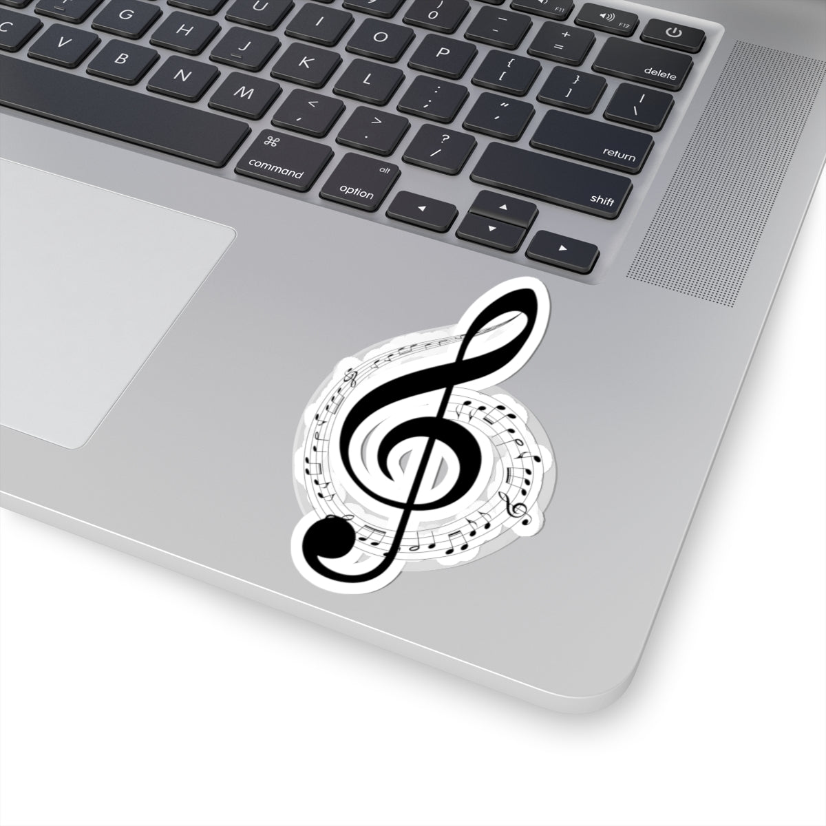 Musical Notes Kiss-Cut Stickers - Perfect for Musicians, Laptops, Water [...]