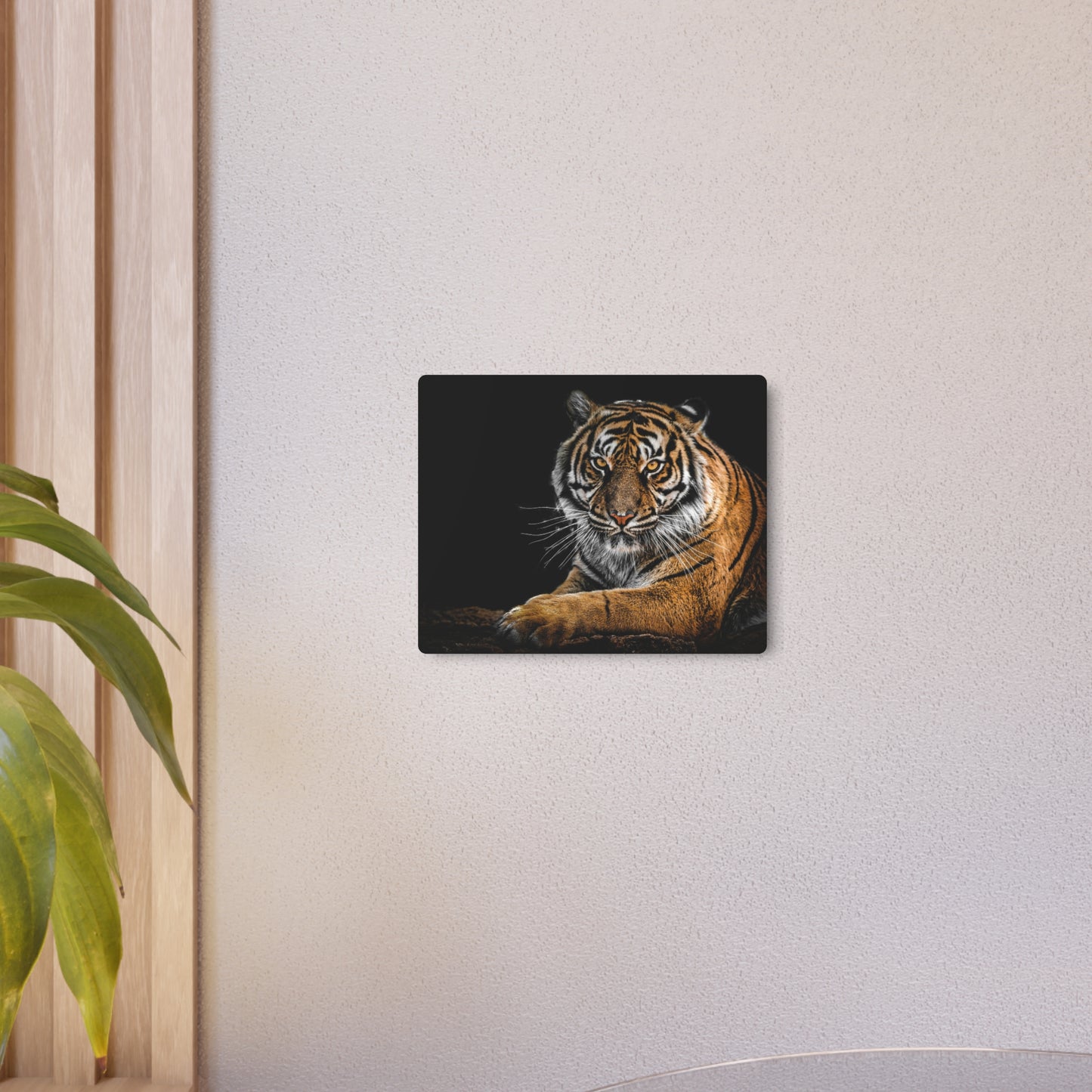 Metal Wall Art, Tiger Decor, Animal Lover Gift, Home Wall Decor, Unique Artwork, Nature Lover Gift