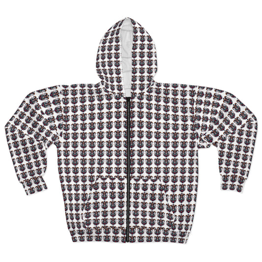 Stylish Unisex Zip Hoodie  Cozy Layer for Everyday Adventures
