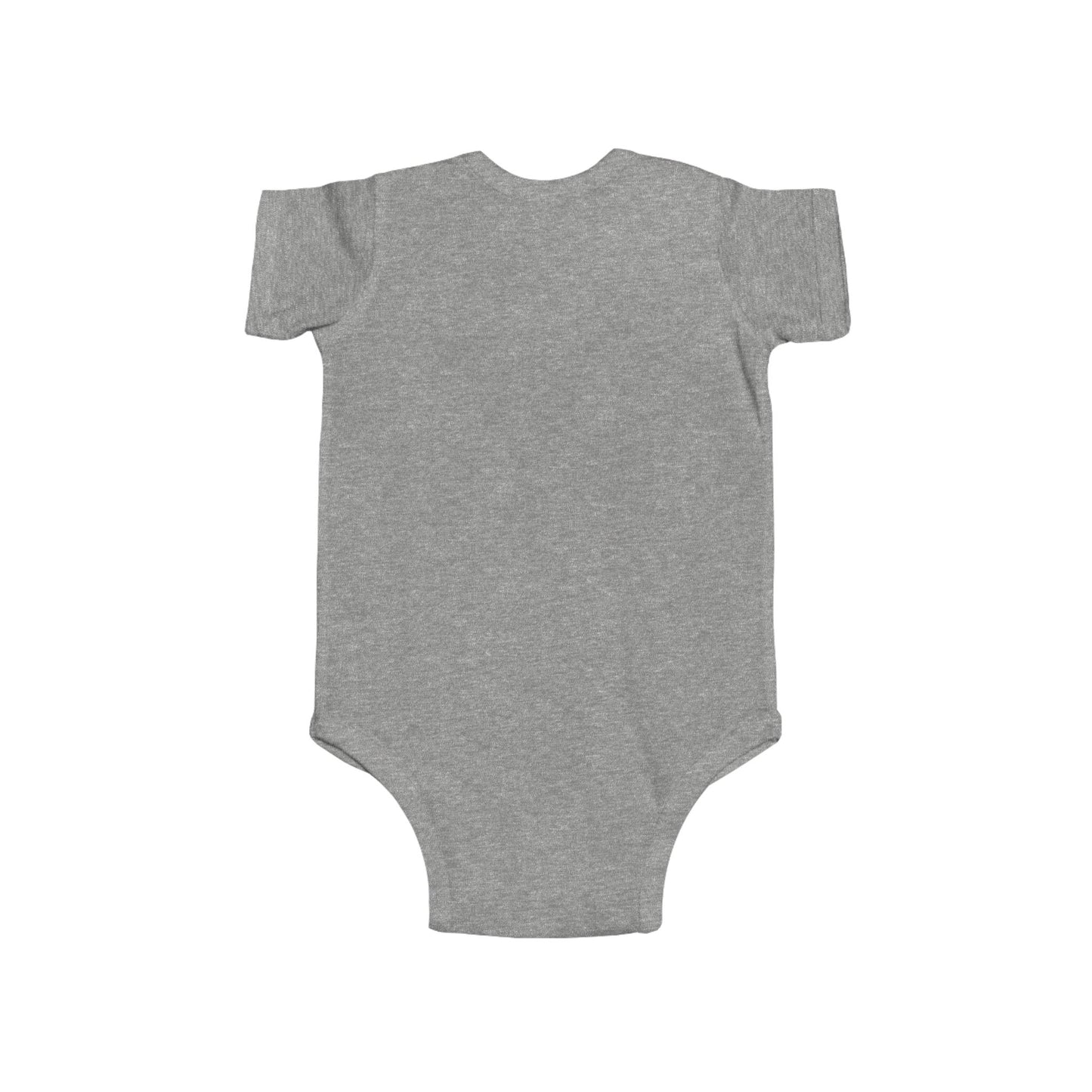 Christmas Gnome Baby Bodysuit - Holiday Infant One-Piece with Lantern & Hearts
