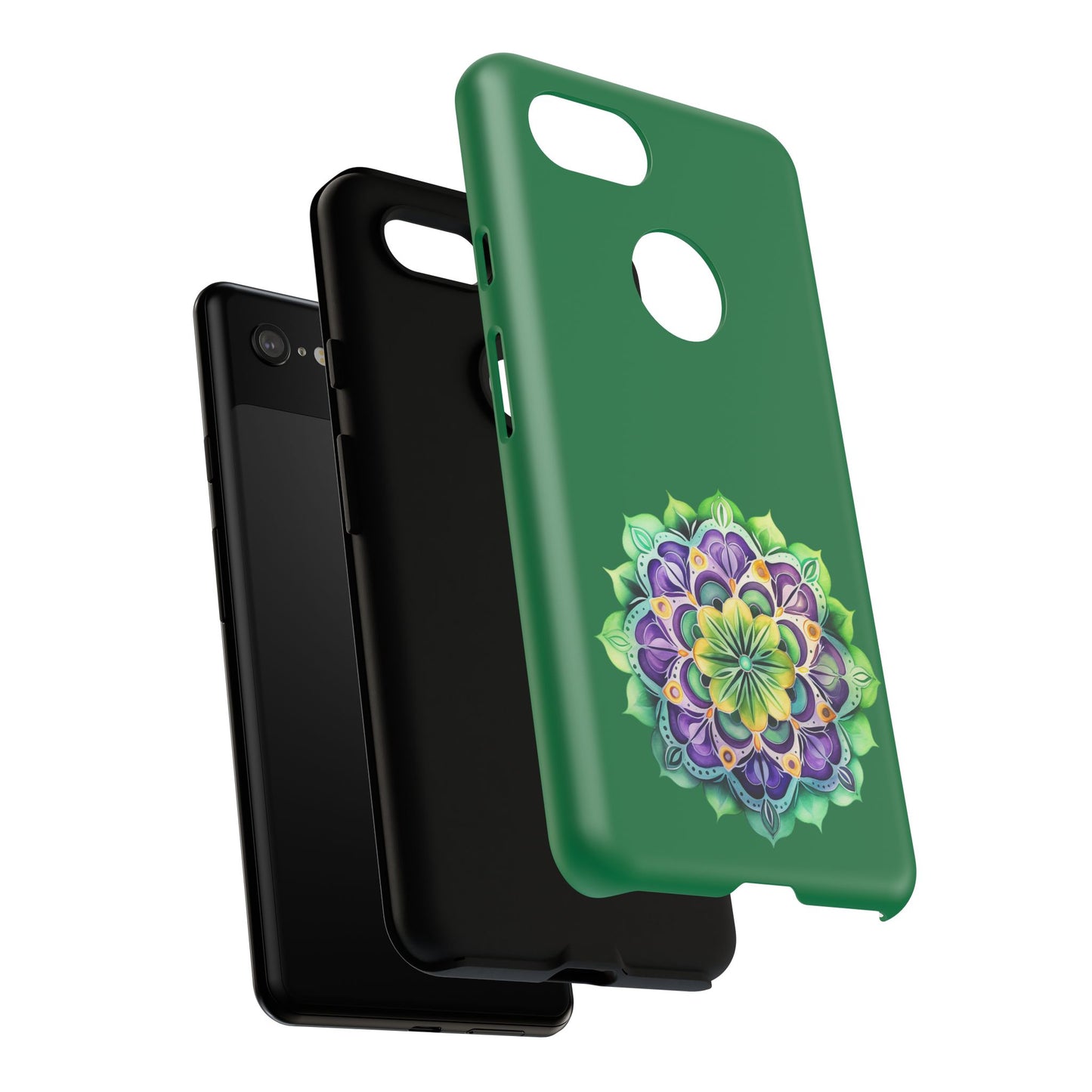 Colorful Mandala Phone Case, Tough Cases for Creatives, Unique Phone Accessories, Perfect Gift for Art Lovers, Eco-Friendly Design, [...]