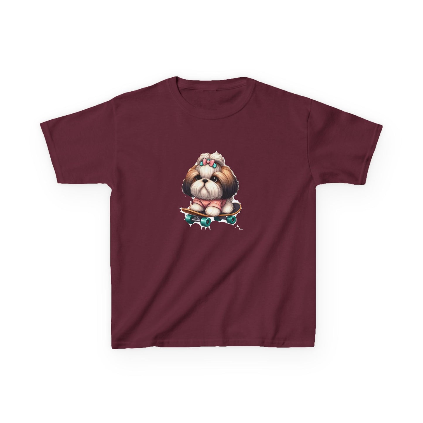 Kids Heavy CottonTee - skateboard