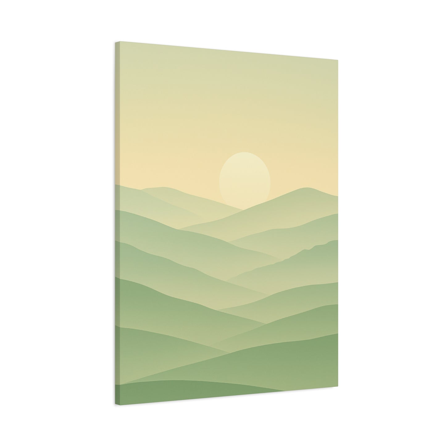 Matte Canvas, Stretched, 1.25" Sunset or Sunrise