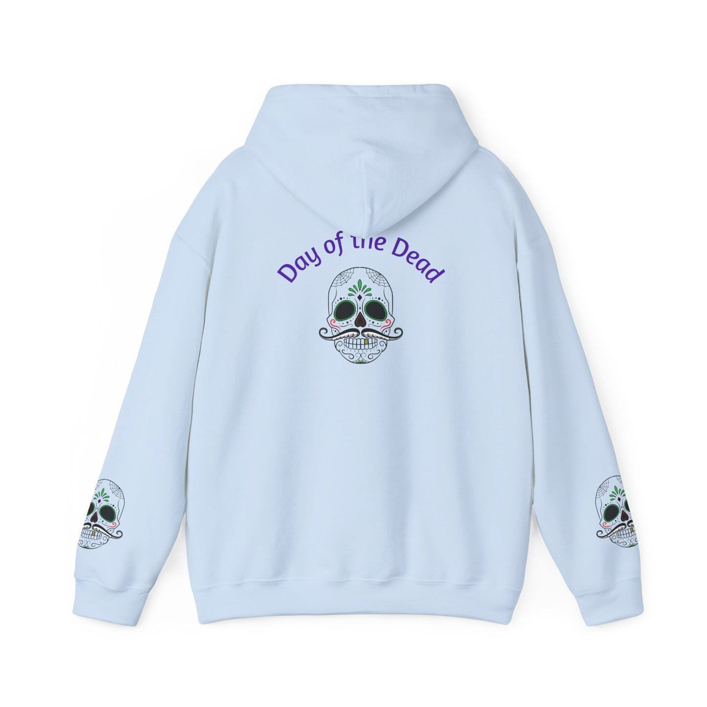 Day of the Dead Hoodie | Unisex Heavy Blend Sweatshirt, Skull Art, Mexican Holiday Apparel, Halloween Costume, Festival Gear