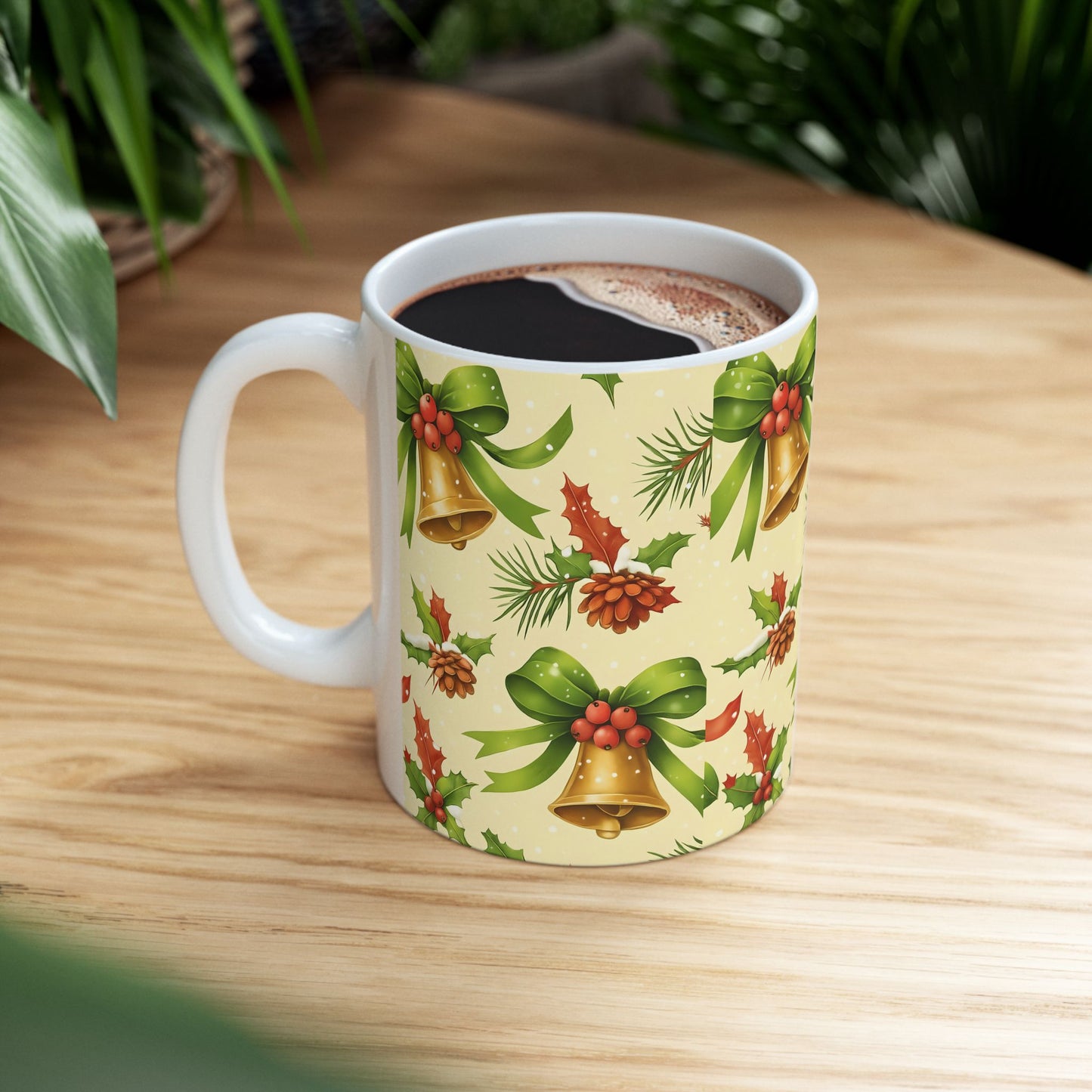 Festive Christmas Mug, Holiday Drinkware, Seasonal Gifts, Christmas Decor, Gift for Coffee Lovers, Winter Wonderland