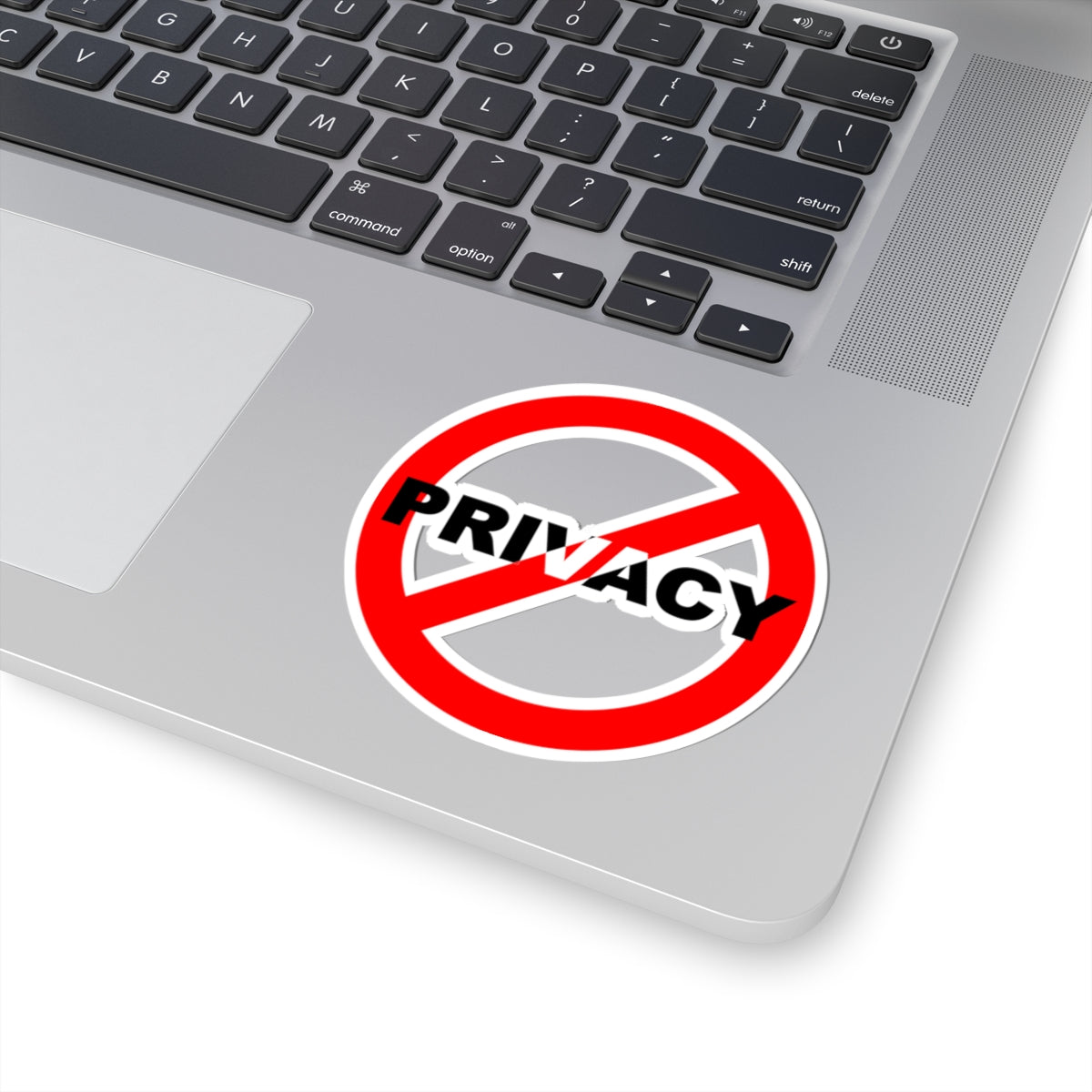 Anti-Privacy Kiss-Cut Stickers for Laptop & Decor