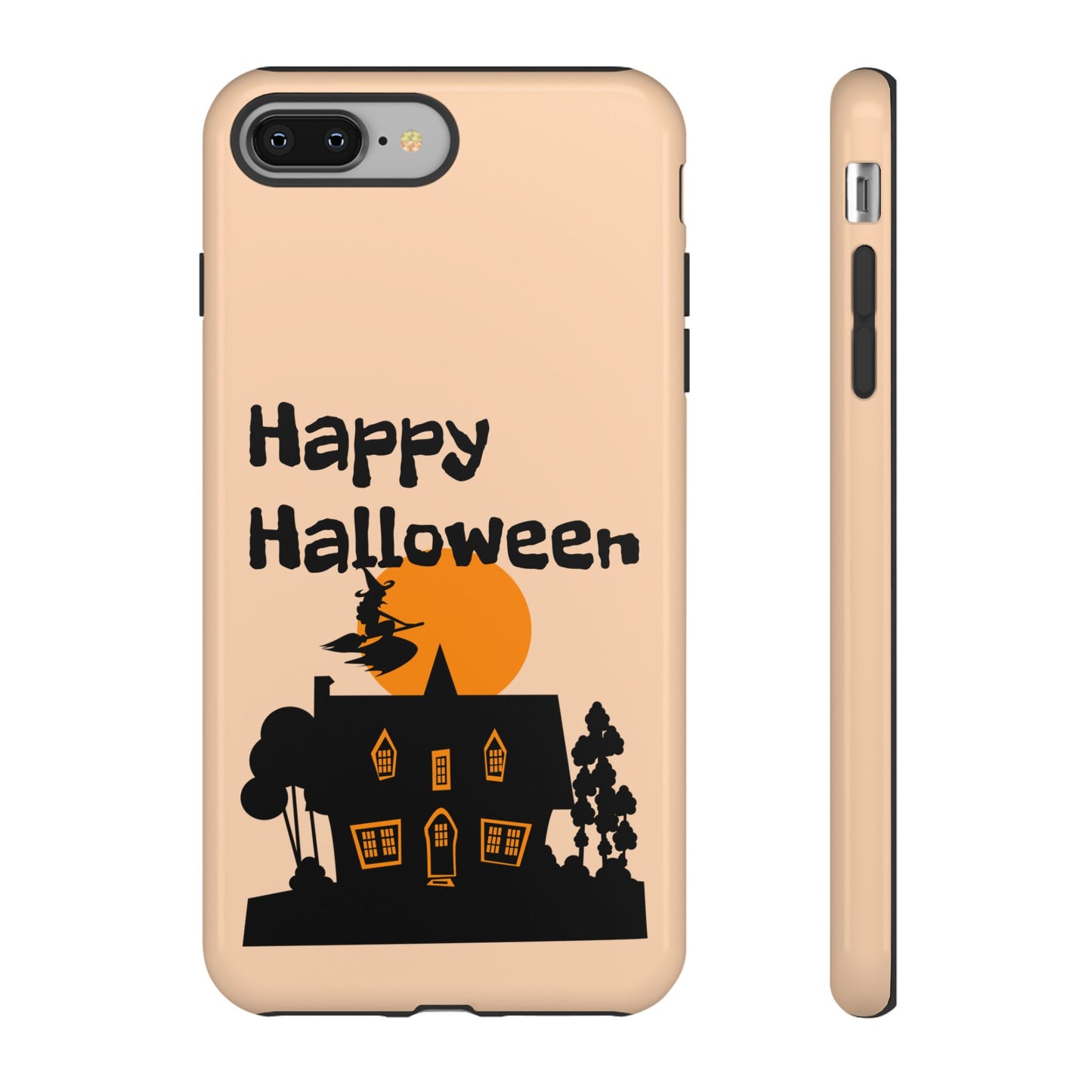 Halloween Phone Case, Spooky Mobile Cover, Tough Case for Phone, Witch Design, Fall Decor, Unique Gift for Halloween