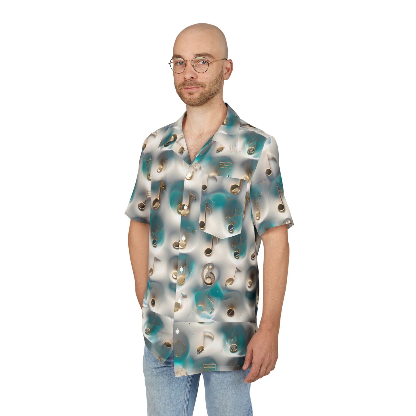 Musical Vibes Hawaiian Shirt, Perfect for Summer