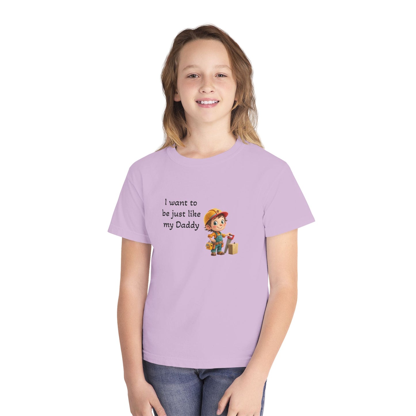 Youth Tee - 'I Want to Be Just Like My Daddy'