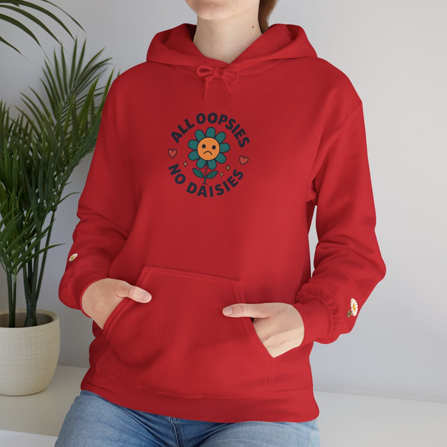 Psychedelic Floral Hoodie, Cozy Sweatshirt for Casual Style, Gift for Flower Lovers, Cute Streetwear, Spring Fashion, Art Tee