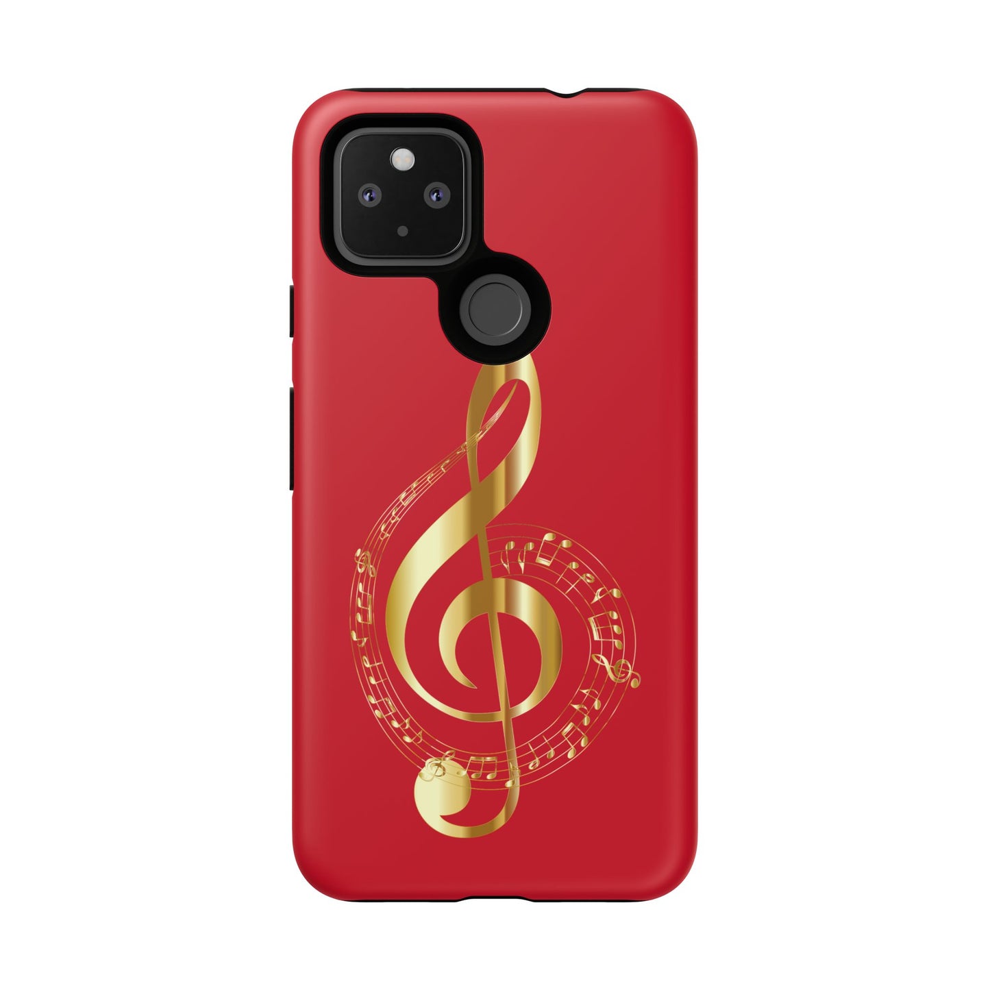 Tough Cases - Red Musical Note