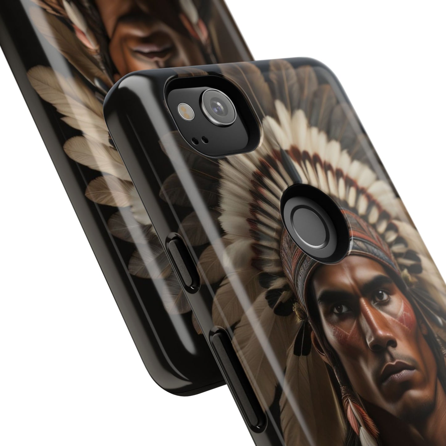 Native American Art Phone Case, Strong Culture Design, Unique Gift for Him or Her, Tough Cases, Customizable Protector, Tribal Style
