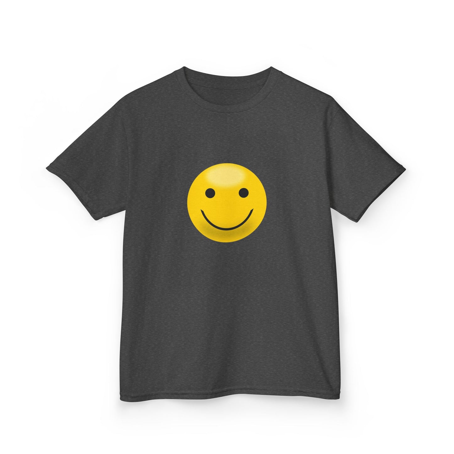 Smiley Face Kids Tee, Funny Kids Shirt, Cute Summer Tee, Gift for Kids, Playful Children