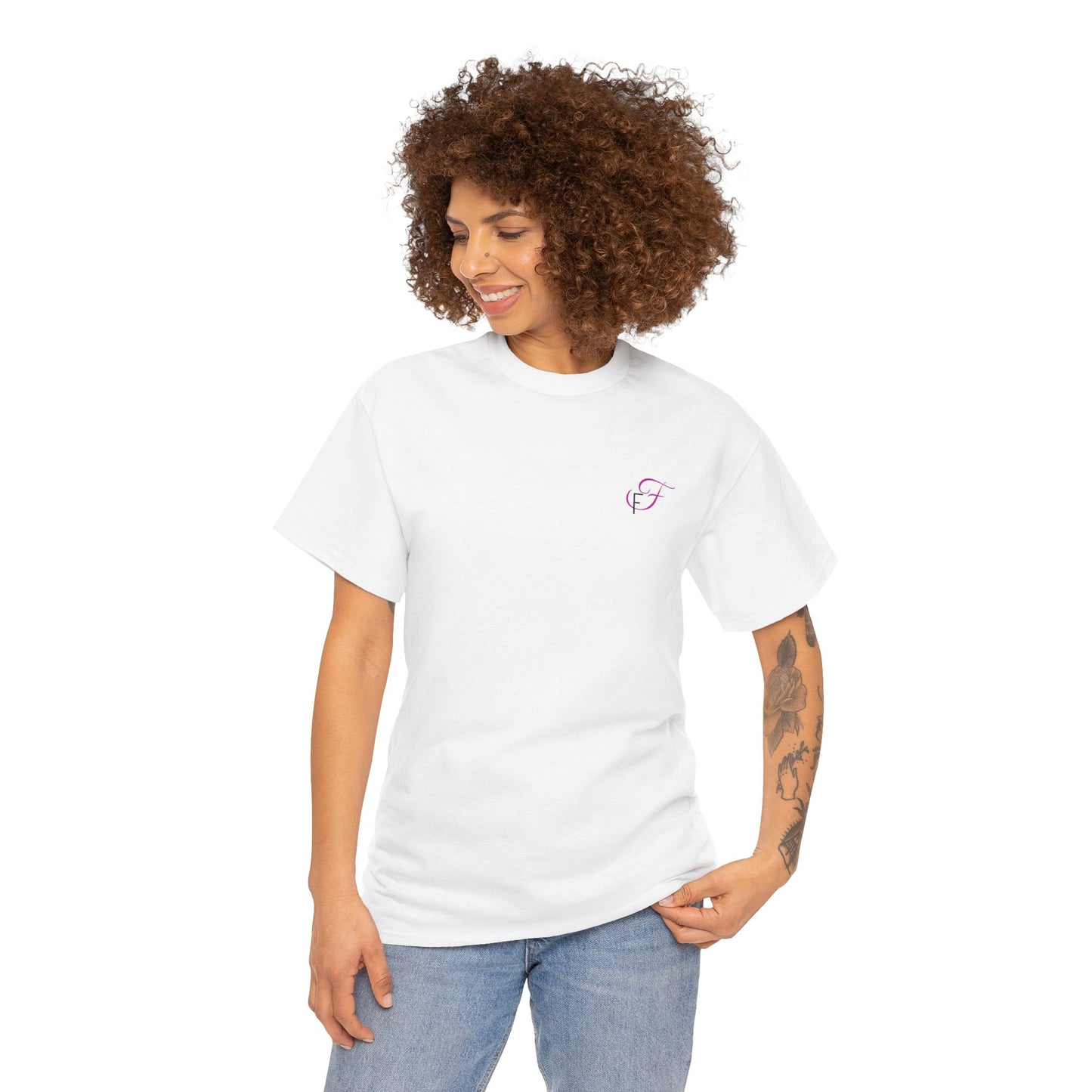 Funkin' Fabulous Tee — Pink Gown Illustration Women's Empowerment T‑Shirt