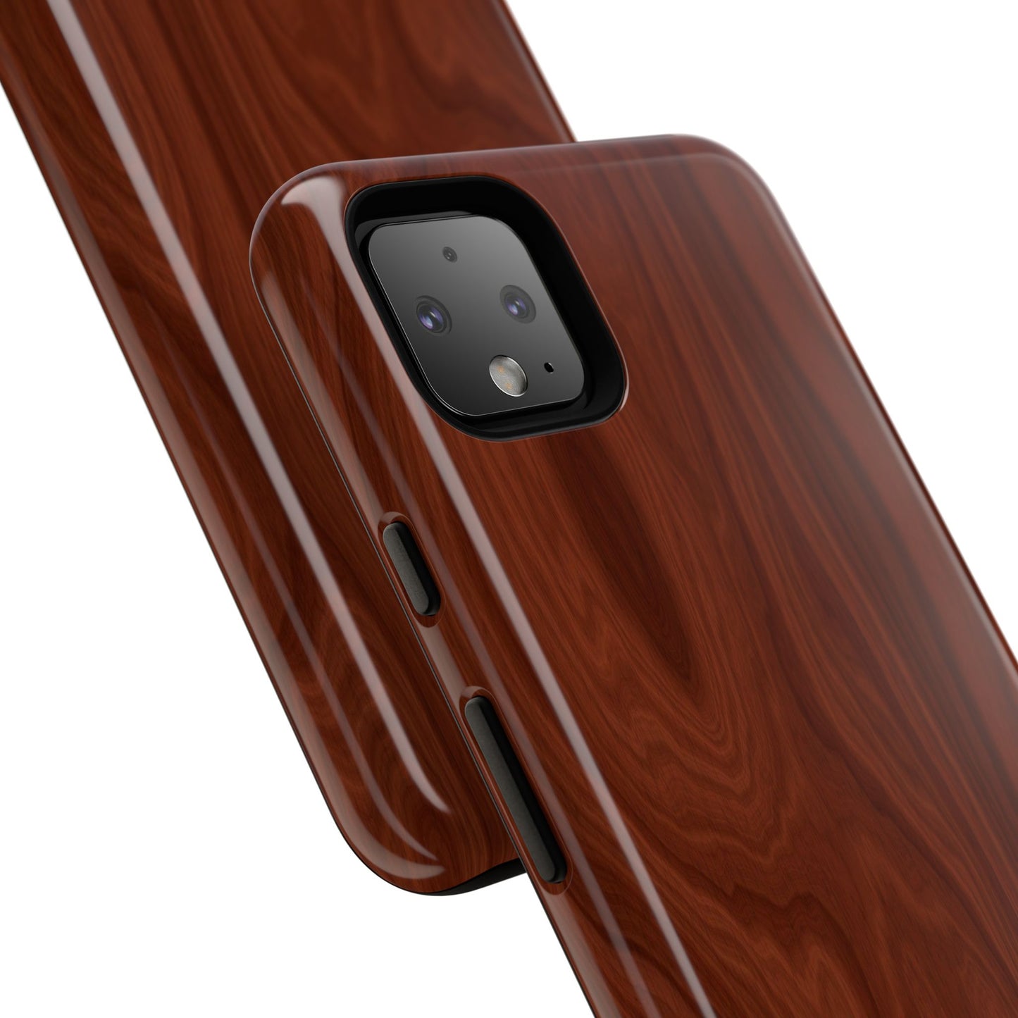 Wood Grain Phone Case, Stylish Tough Cases, Nature-Inspired Protective Cover, Unique Gifts for Him and Her, Eco-Friendly Tech Accessory