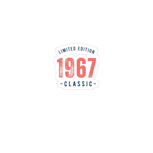 Limited Edition 1967 Classic Kiss-Cut Stickers, Vintage Stickers