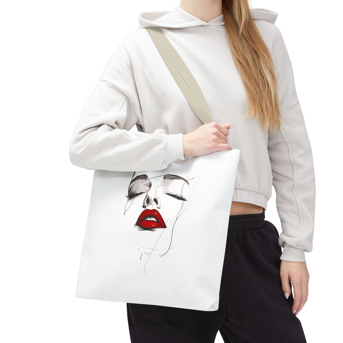 Chic Art Tote Bag, Fashion Tote, Stylish Handbag, Unique Gift, Art Lover’s Bag, Everyday Essentials, Casual Accessory