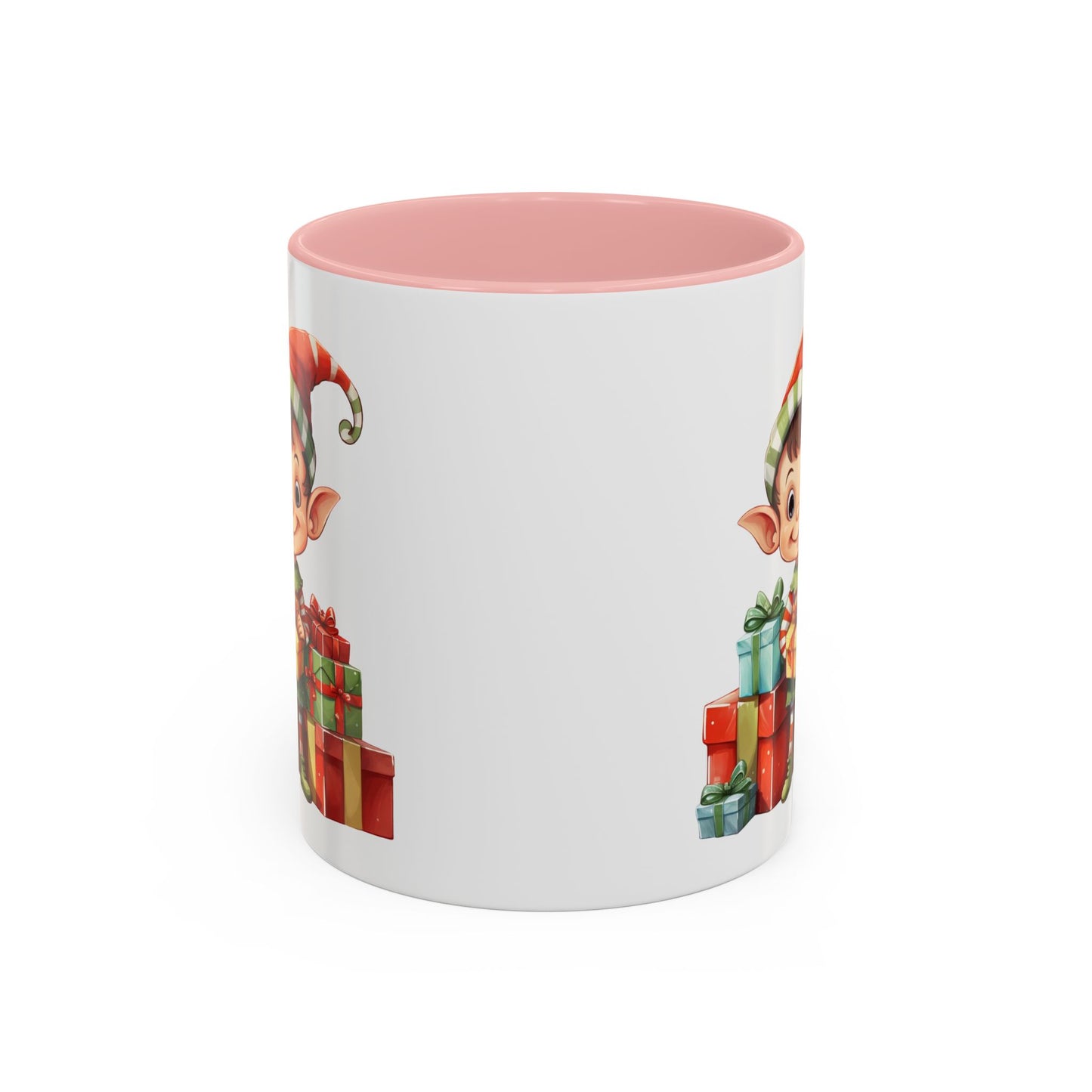 Holiday Elf Coffee Mug - Festive Gift Mug, Christmas Decor, Cute Elf Mug, Coffee Lover Gift, Winter Holiday Drinkware